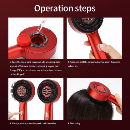 WellWave™ Red-Light Scalp Massager