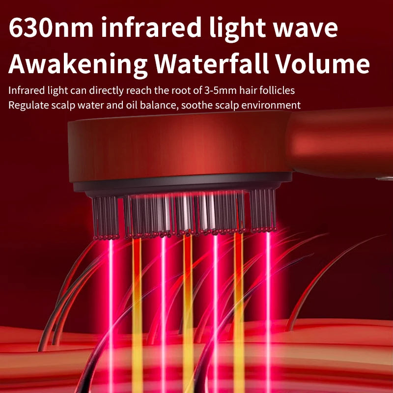 WellWave™ Red-Light Scalp Massager