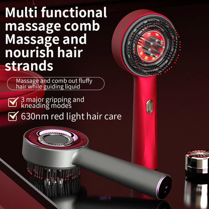 WellWave™ Red-Light Scalp Massager