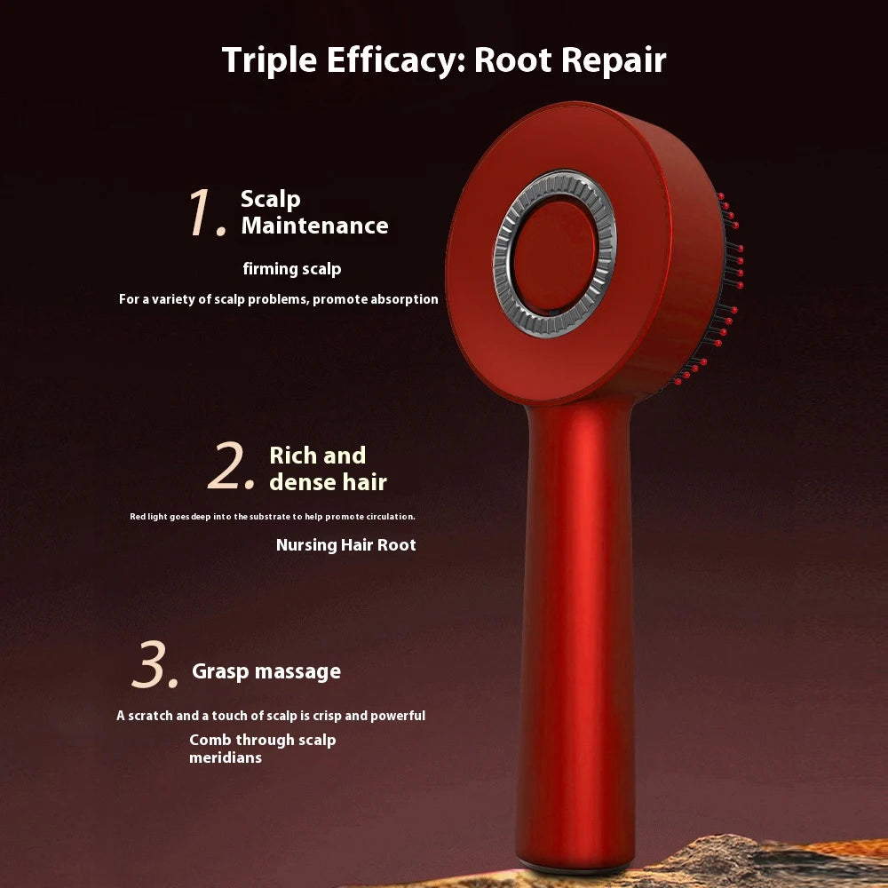 WellWave™ Red-Light Scalp Massager